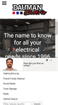 Mobile Screenshot of daumanelectric.net